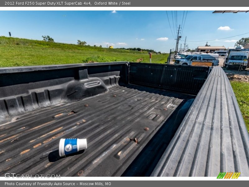 Oxford White / Steel 2012 Ford F250 Super Duty XLT SuperCab 4x4