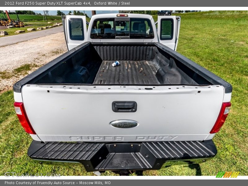 Oxford White / Steel 2012 Ford F250 Super Duty XLT SuperCab 4x4
