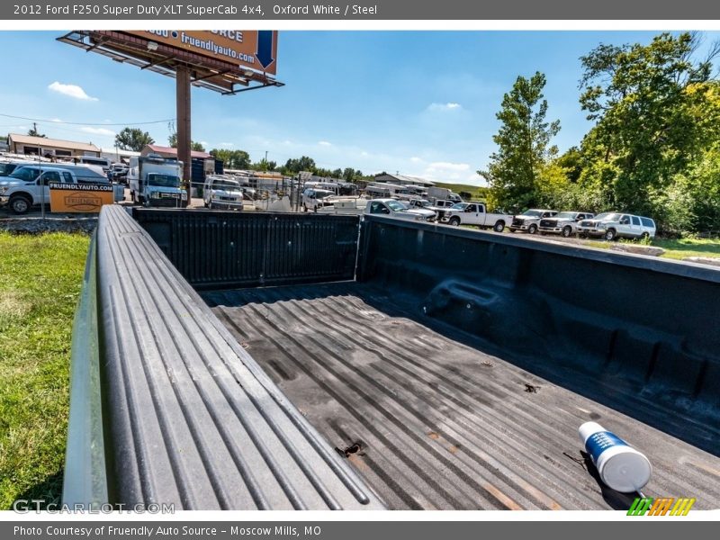 Oxford White / Steel 2012 Ford F250 Super Duty XLT SuperCab 4x4