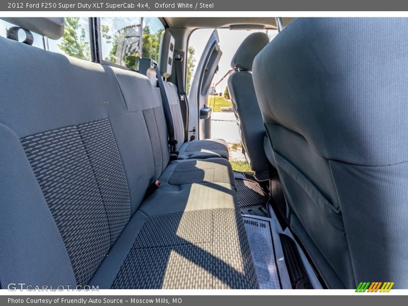 Oxford White / Steel 2012 Ford F250 Super Duty XLT SuperCab 4x4