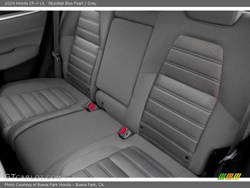 Obsidian Blue Pearl / Gray 2020 Honda CR-V LX