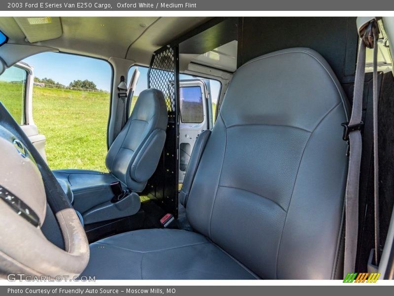 Oxford White / Medium Flint 2003 Ford E Series Van E250 Cargo
