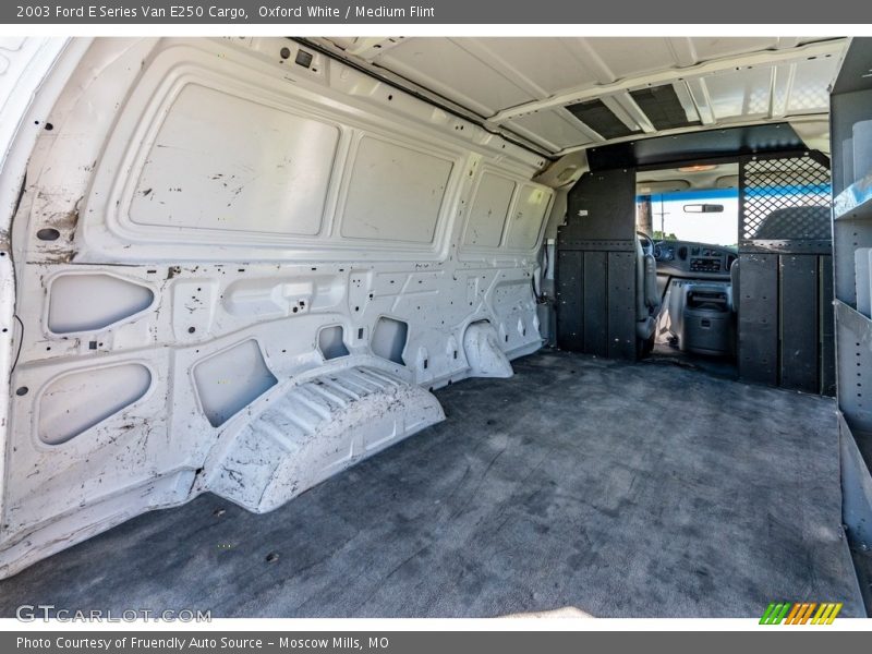 Oxford White / Medium Flint 2003 Ford E Series Van E250 Cargo