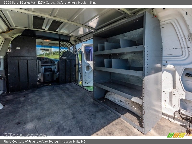 Oxford White / Medium Flint 2003 Ford E Series Van E250 Cargo