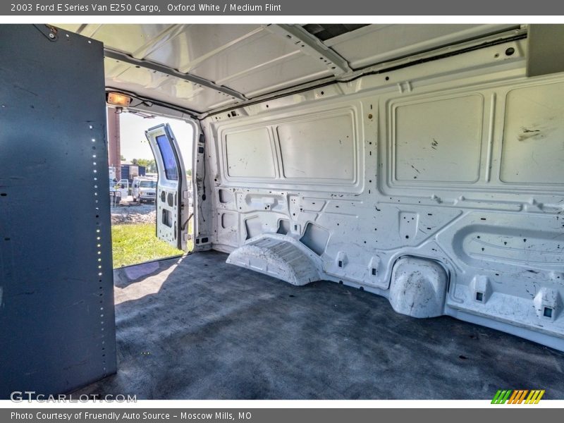 Oxford White / Medium Flint 2003 Ford E Series Van E250 Cargo