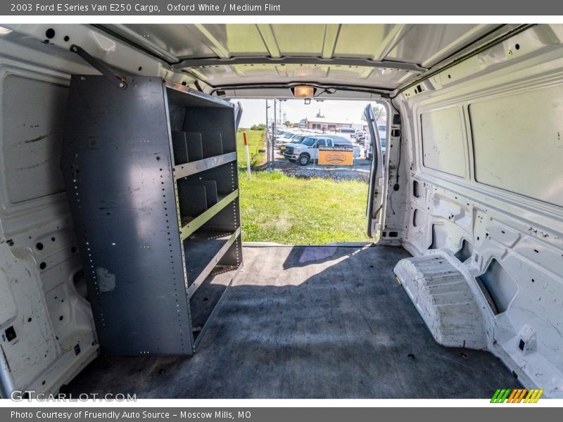 Oxford White / Medium Flint 2003 Ford E Series Van E250 Cargo