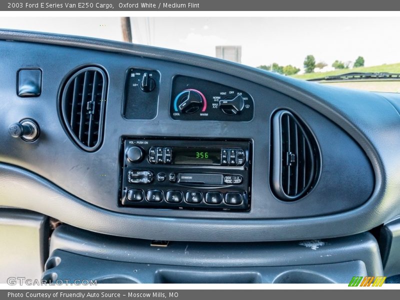 Oxford White / Medium Flint 2003 Ford E Series Van E250 Cargo