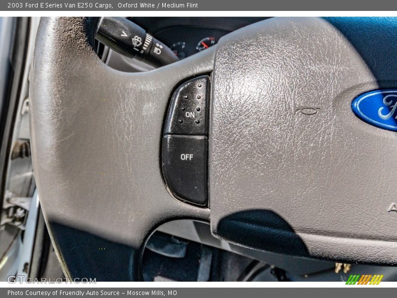 Oxford White / Medium Flint 2003 Ford E Series Van E250 Cargo