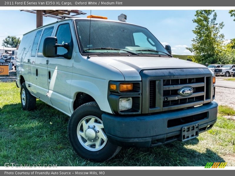 Oxford White / Medium Flint 2011 Ford E Series Van E350 XL Cargo