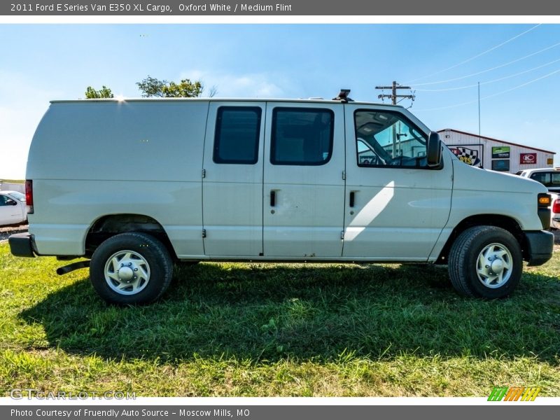 Oxford White / Medium Flint 2011 Ford E Series Van E350 XL Cargo