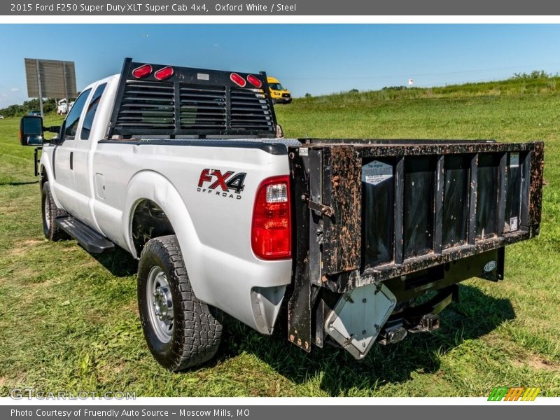 Oxford White / Steel 2015 Ford F250 Super Duty XLT Super Cab 4x4