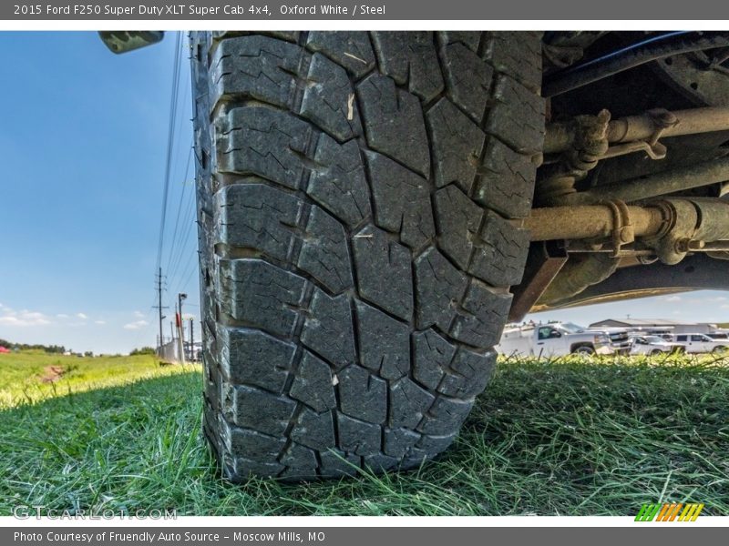 Oxford White / Steel 2015 Ford F250 Super Duty XLT Super Cab 4x4