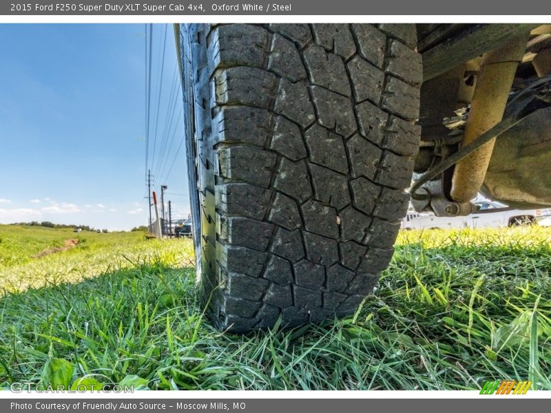Oxford White / Steel 2015 Ford F250 Super Duty XLT Super Cab 4x4