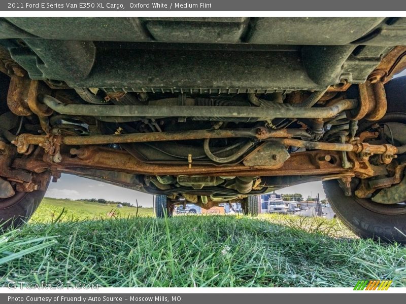 Oxford White / Medium Flint 2011 Ford E Series Van E350 XL Cargo