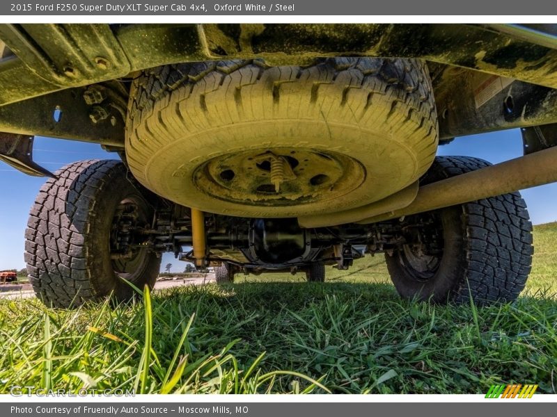 Oxford White / Steel 2015 Ford F250 Super Duty XLT Super Cab 4x4