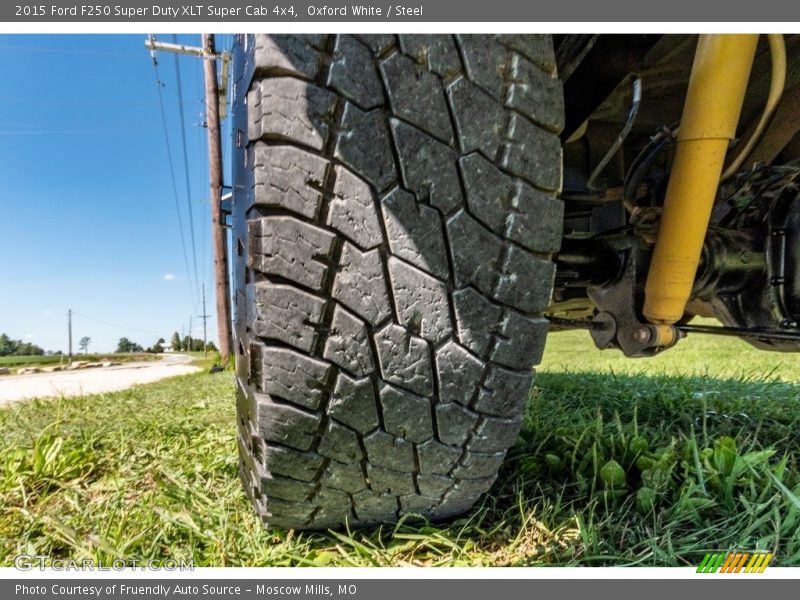 Oxford White / Steel 2015 Ford F250 Super Duty XLT Super Cab 4x4