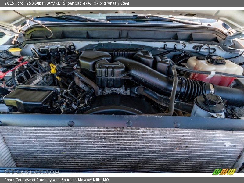 Oxford White / Steel 2015 Ford F250 Super Duty XLT Super Cab 4x4