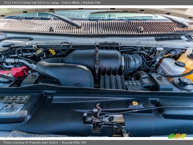 Oxford White / Medium Flint 2011 Ford E Series Van E350 XL Cargo