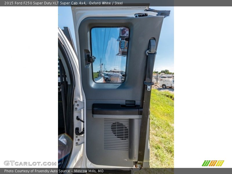 Oxford White / Steel 2015 Ford F250 Super Duty XLT Super Cab 4x4