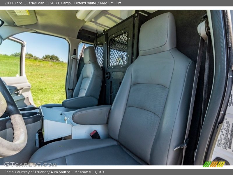 Oxford White / Medium Flint 2011 Ford E Series Van E350 XL Cargo