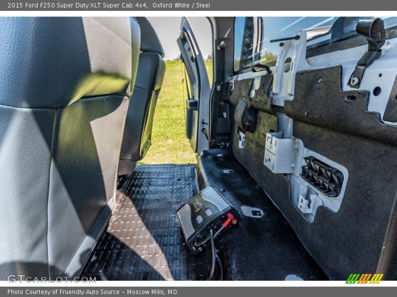 Oxford White / Steel 2015 Ford F250 Super Duty XLT Super Cab 4x4