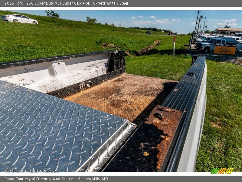 Oxford White / Steel 2015 Ford F250 Super Duty XLT Super Cab 4x4