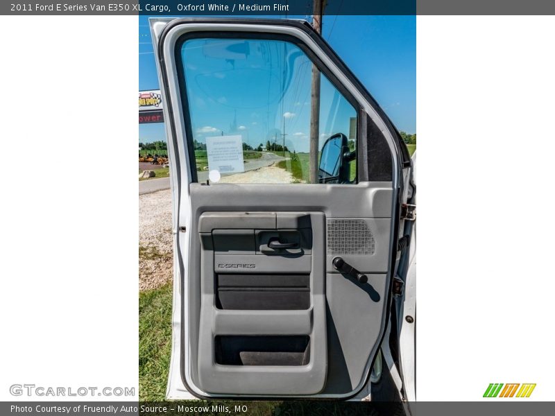 Oxford White / Medium Flint 2011 Ford E Series Van E350 XL Cargo