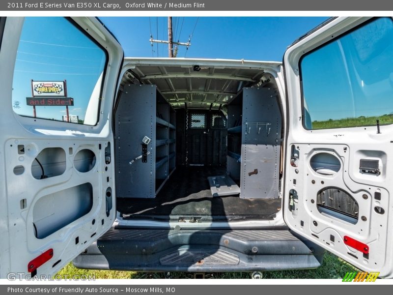 Oxford White / Medium Flint 2011 Ford E Series Van E350 XL Cargo