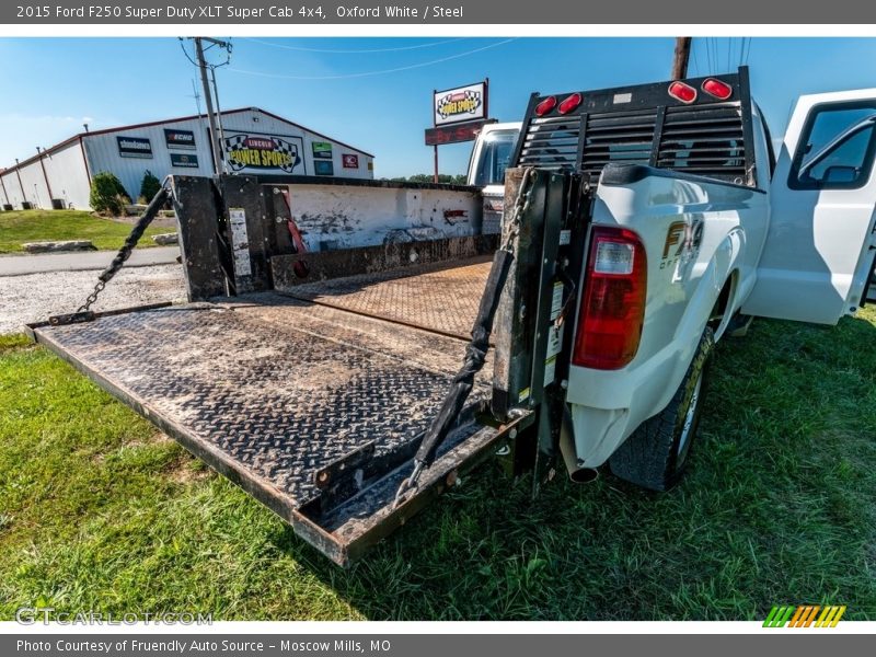 Oxford White / Steel 2015 Ford F250 Super Duty XLT Super Cab 4x4