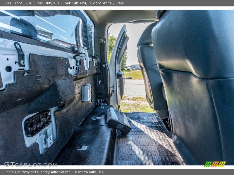 Oxford White / Steel 2015 Ford F250 Super Duty XLT Super Cab 4x4