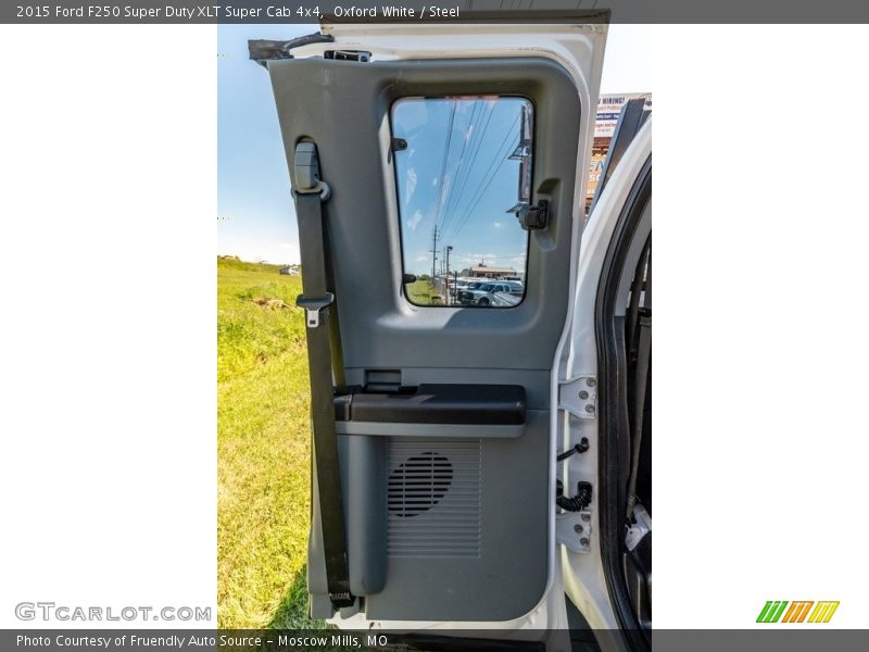 Oxford White / Steel 2015 Ford F250 Super Duty XLT Super Cab 4x4
