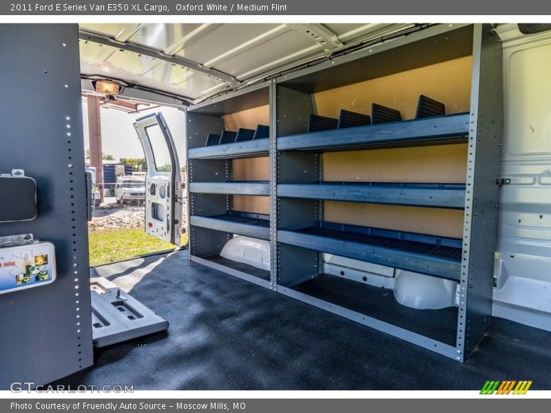 Oxford White / Medium Flint 2011 Ford E Series Van E350 XL Cargo