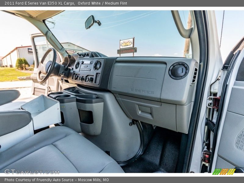 Oxford White / Medium Flint 2011 Ford E Series Van E350 XL Cargo