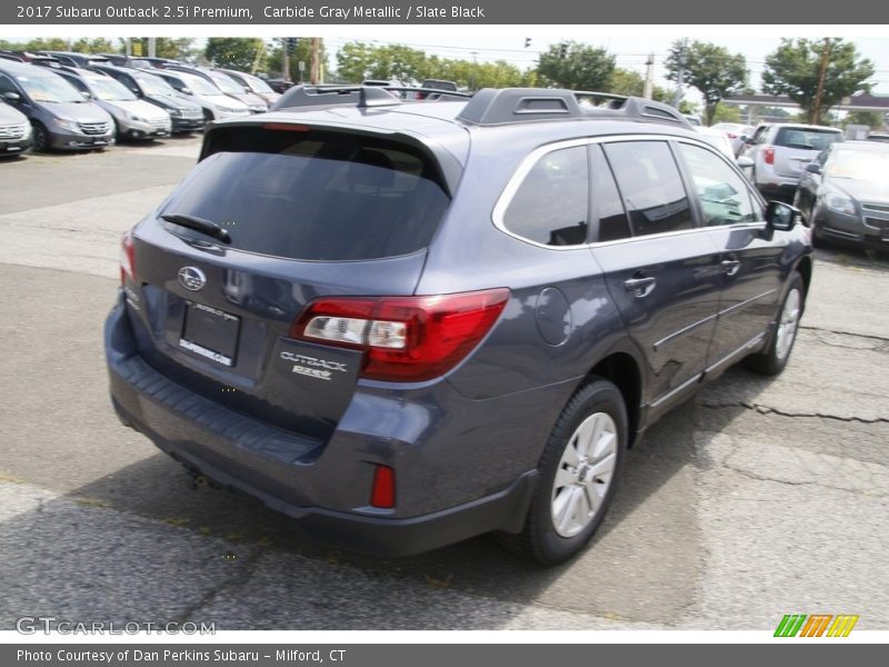 Carbide Gray Metallic / Slate Black 2017 Subaru Outback 2.5i Premium