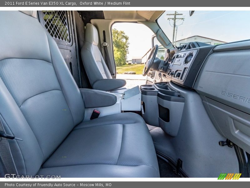 Oxford White / Medium Flint 2011 Ford E Series Van E350 XL Cargo