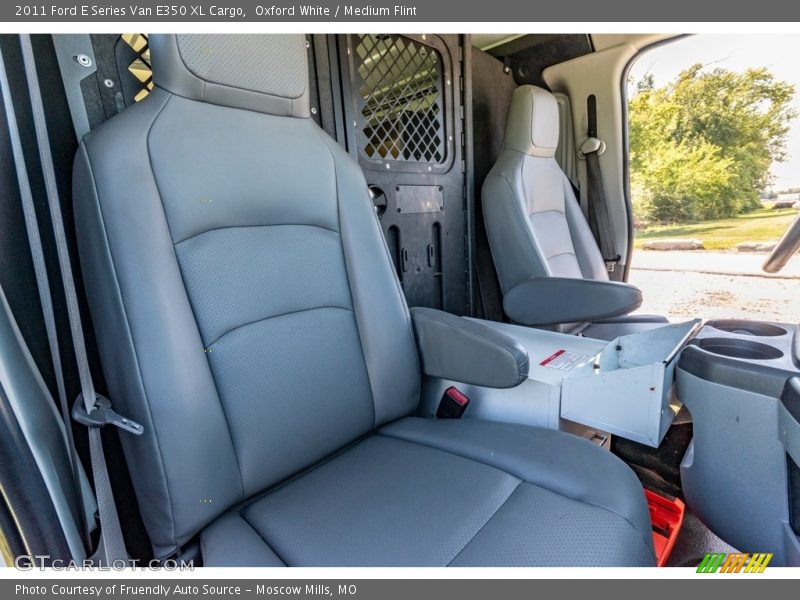 Oxford White / Medium Flint 2011 Ford E Series Van E350 XL Cargo