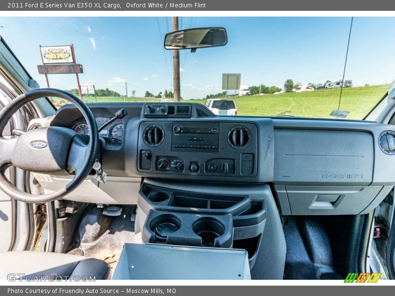 Oxford White / Medium Flint 2011 Ford E Series Van E350 XL Cargo