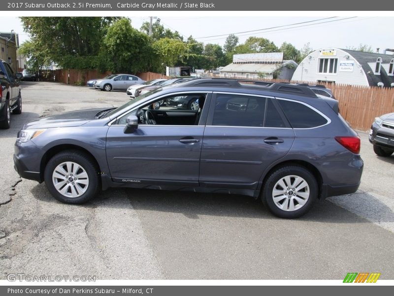 Carbide Gray Metallic / Slate Black 2017 Subaru Outback 2.5i Premium