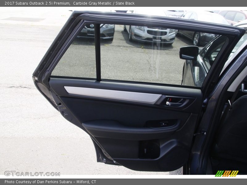 Carbide Gray Metallic / Slate Black 2017 Subaru Outback 2.5i Premium