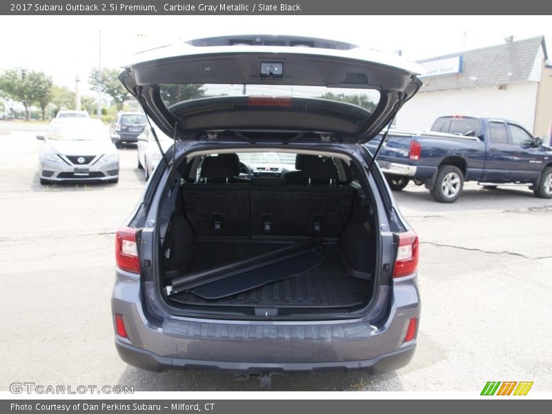 Carbide Gray Metallic / Slate Black 2017 Subaru Outback 2.5i Premium