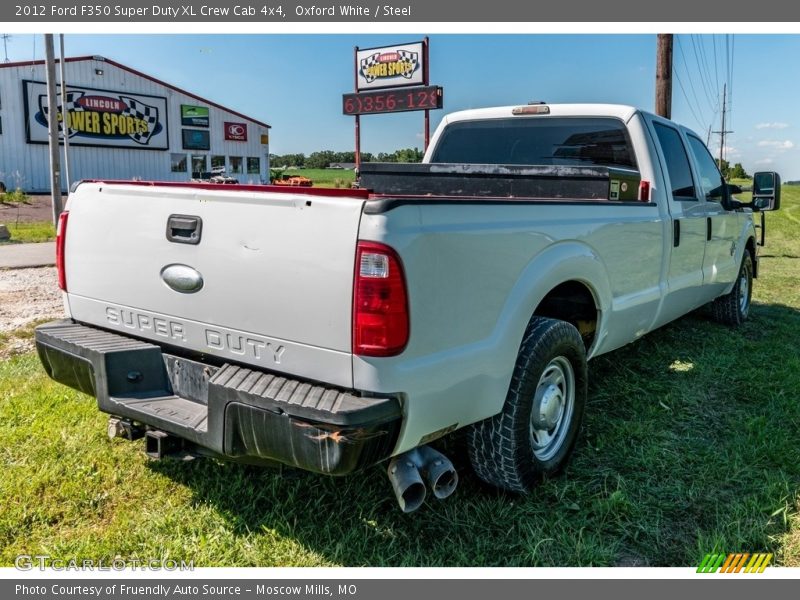 Oxford White / Steel 2012 Ford F350 Super Duty XL Crew Cab 4x4