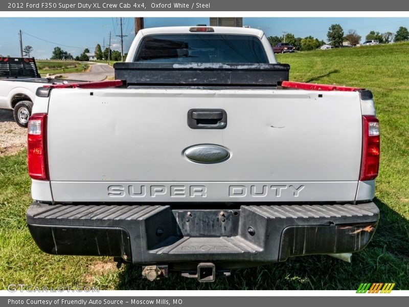 Oxford White / Steel 2012 Ford F350 Super Duty XL Crew Cab 4x4