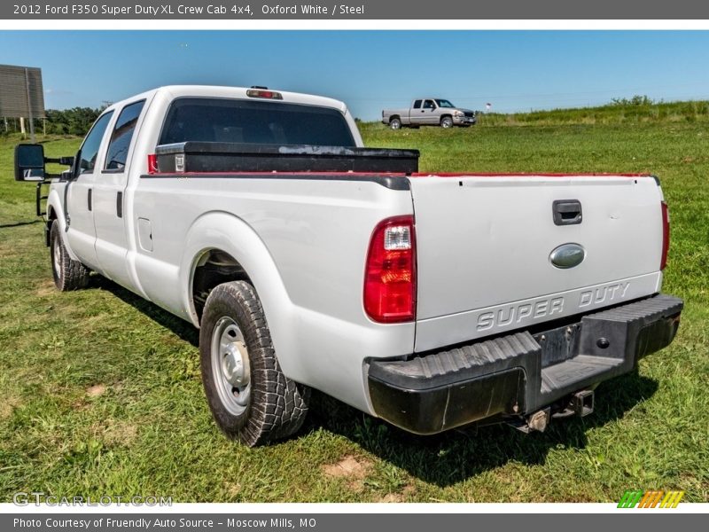 Oxford White / Steel 2012 Ford F350 Super Duty XL Crew Cab 4x4