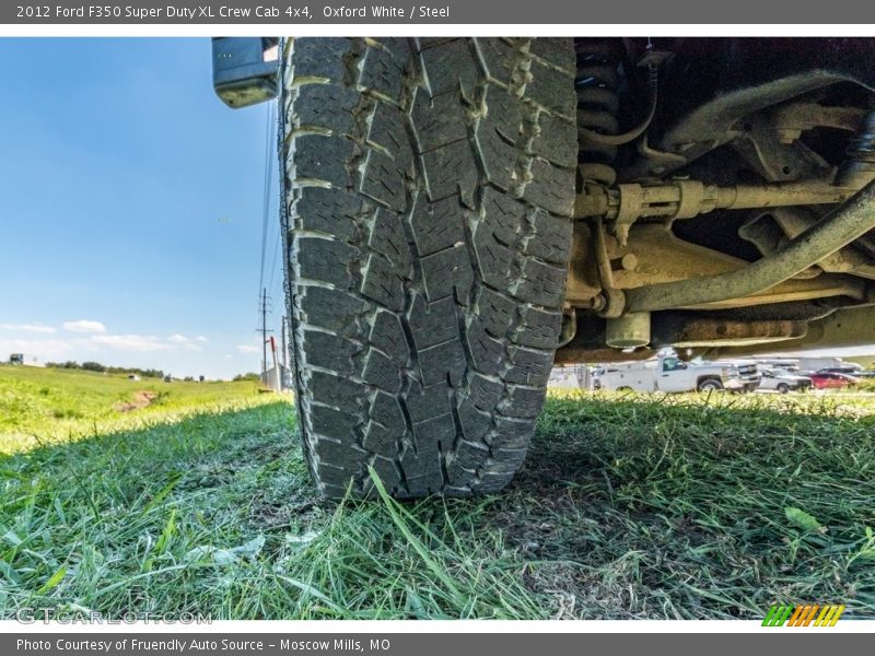Oxford White / Steel 2012 Ford F350 Super Duty XL Crew Cab 4x4
