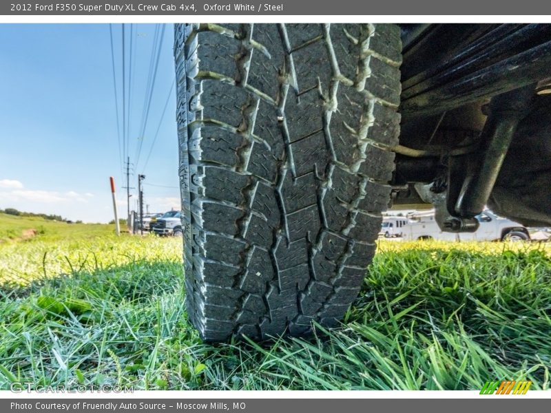 Oxford White / Steel 2012 Ford F350 Super Duty XL Crew Cab 4x4