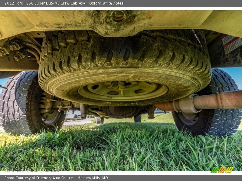 Oxford White / Steel 2012 Ford F350 Super Duty XL Crew Cab 4x4
