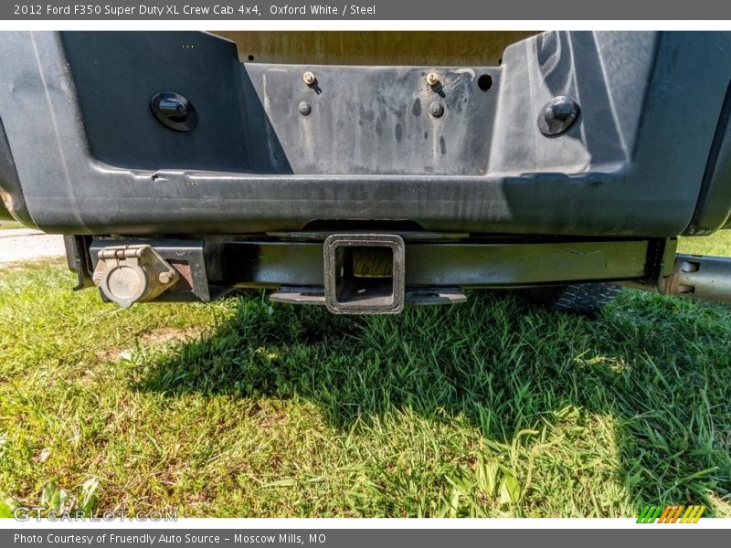 Oxford White / Steel 2012 Ford F350 Super Duty XL Crew Cab 4x4