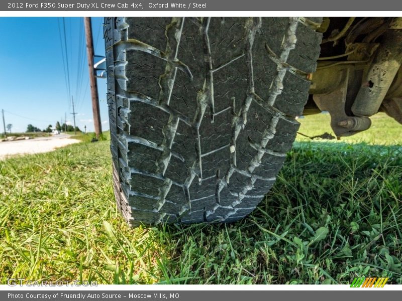 Oxford White / Steel 2012 Ford F350 Super Duty XL Crew Cab 4x4