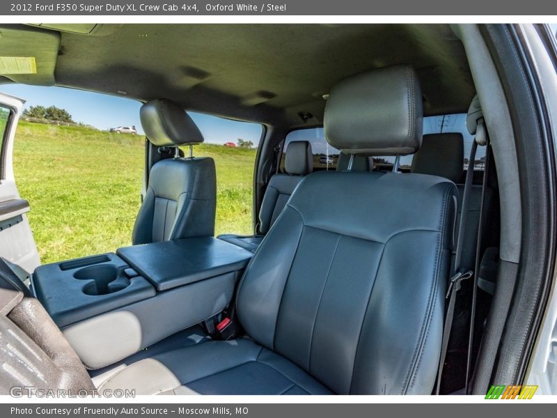 Oxford White / Steel 2012 Ford F350 Super Duty XL Crew Cab 4x4