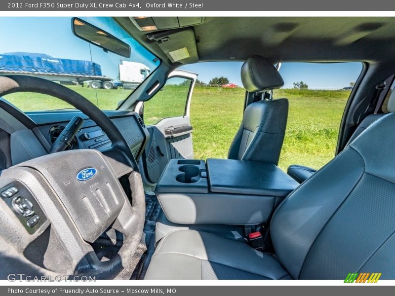 Oxford White / Steel 2012 Ford F350 Super Duty XL Crew Cab 4x4